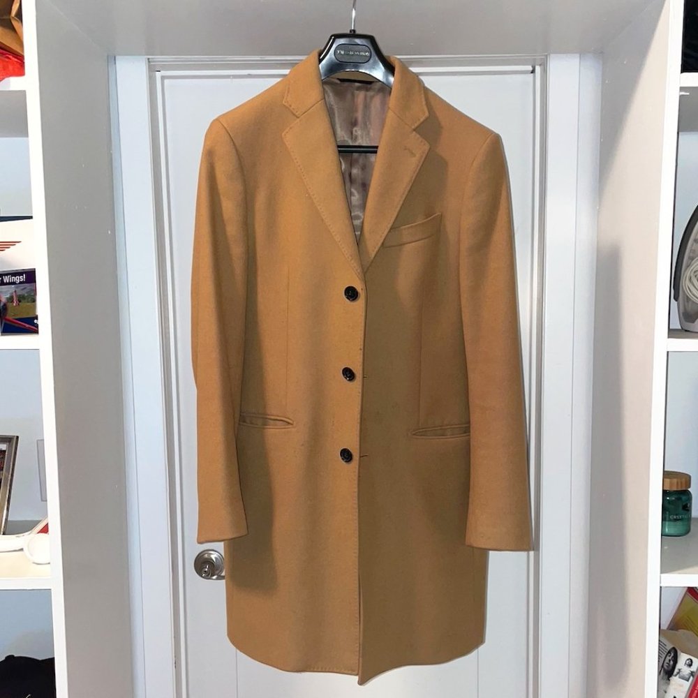 Banana Republic Camel Overcoat